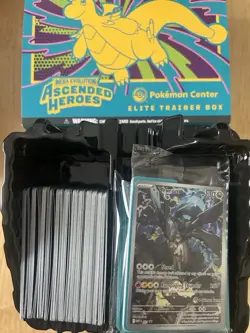 Pokemon TCG - Ascended Heroes - PC ETB Content with Zekrom Stamped Promo & Bulk - Image 4