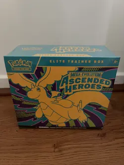 🔥 Pokemon TCG Ascended Heroes ETB Elite Trainer Box Factory Sealed - Image 1