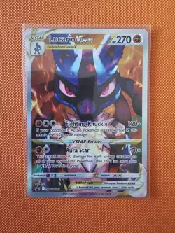 Pokemon 2023 SWSH Crown Zenith ETB Promo SWSH291 Lucario VSTAR - Image 1