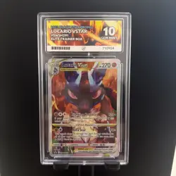 Pokemon TCG Lucario VSTAR 2023 SWSH291 Crown Zenith ETB Promo Card- Ace 10 💎 - Image 1