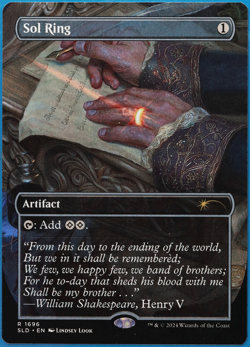 Sol Ring (Secret Lair 1696 Promo) MINT MTG CARD (502542) ABUGames - Image 1