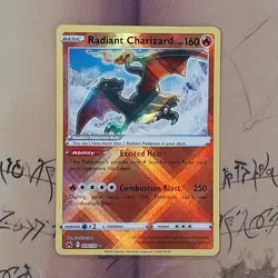 Radiant Charizard 020/159 Crown Zenith Holo NM Pokemon Card English - Image 1