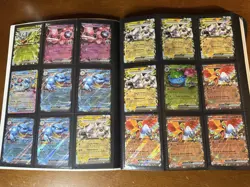 396 EX POKEMON DOUBLE RARE CARD LOT + NEW BLACK BOLT BINDER $330 Value - Image 3