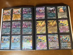 396 EX POKEMON DOUBLE RARE CARD LOT + NEW BLACK BOLT BINDER $330 Value - Image 5