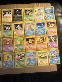Pokemon Card Lot - 58 Cards Neo Genesis - LP - Image 1