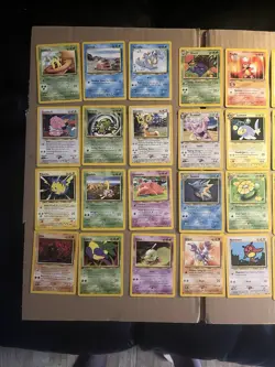 Pokemon Card Lot - 58 Cards Neo Genesis - LP - Image 2