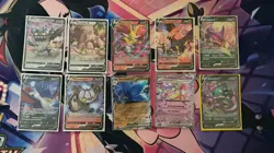 Pokemon card ultra rare bundle 10 cards as shown - Image 1