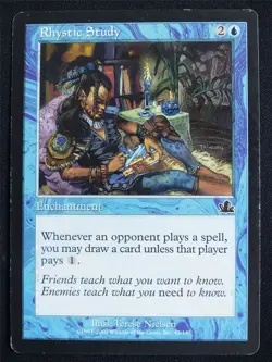 Rhystic Study played - PCY - Mtg Card #3IX - Image 1
