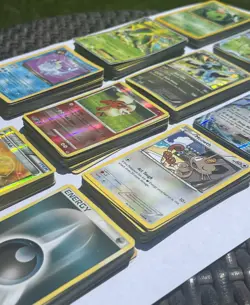 Pokemon TCG Mixed Card Collection Lot (250+ Cards with 1st Editions, Holos, etc) - Image 1