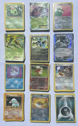 Pokemon TCG Mixed Card Collection Lot (250+ Cards with 1st Editions, Holos, etc) - Image 2