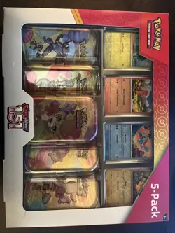 Pokemon Trading Card Game Scarlet & Violet 151 5-pack Mini Tins set - Image 1