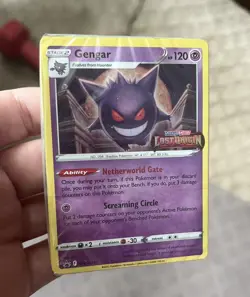 SEALED Gengar SWSH241 Pokemon Card Lost Origin Stamped Black Star Promo BNB - Image 2