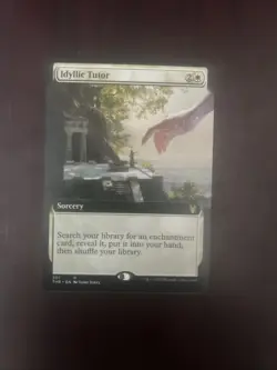 MTG Idyllic Tutor Extended Art Theros Beyond Death MTG NM Condition - Image 1