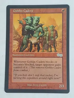 MTG Goblin Cadets (Urza's Saga/Red/U) - BGM - Image 1