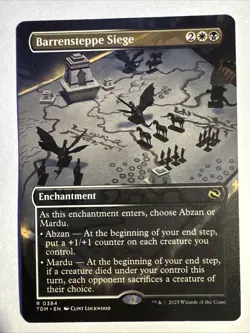 Barrensteppe Siege (Borderless) Tarkir: Dragonstorm Regular - Image 1