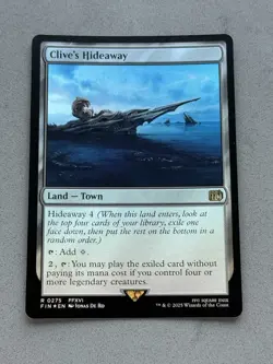Clive's Hideaway #275 FOIL - MTG Final Fantasy FIN - NM (B) - Image 1