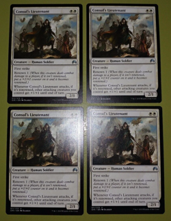 Consul's Lieutenant x4 Magic Origins 4x Playset Magic the Gathering MTG - Image 1