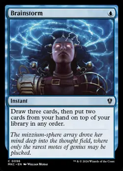 MTG Commander MKM C Brainstorm #0096 - Image 1