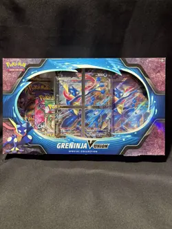 Greninja V-UNION Special Collection Box | Evolving Skies | Pokemon TCG (NEW) - Image 1