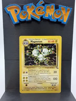Wizards of the Coast Pokemon TCG Magneton Fossil 26/62 non holo Rare Unlimited - Image 1