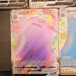 Pokemon Shining Fates Ditto V & VMAX Lot 5 050, SV118, 051, SV119 - Image 5
