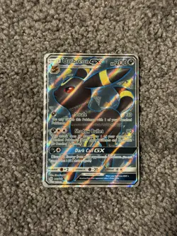 Pokemon TCG Umbreon GX Sun & Moon 142/149 Holo Full Art - Image 3