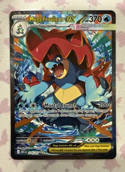 Pokemon TCG Mega Feraligatr EX 274/217 Ascended Heroes SIR Near Mint - Image 1