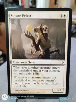 Magic The Gathering New Phyrexia Suture Priest #25 NM - Image 1