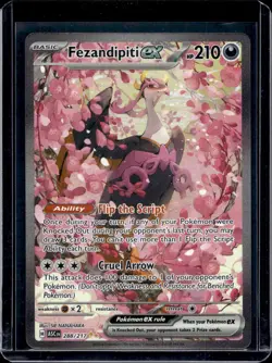 Pokemon ME: Ascended Heroes Fezandipiti ex 288/217 - Image 1