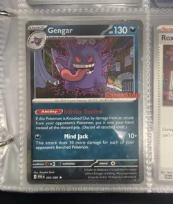 Nintendo Pokemon TCG Gengar 050/088 Pokemon GO GameStop Stamped Holo Promo - Image 1