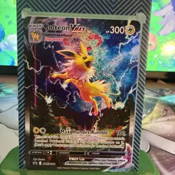 Pokemon Jolteon Vmax SWSH184 Promo Full Art Black Star Sword And Shield - Image 1