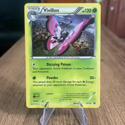 Pokemon TCG Vivillon XY137 XY Black Star Promo NM - Image 1