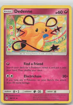Dedenne – Pokemon TCG Forbidden Light 88/131 Uncommon DMG - Image 1