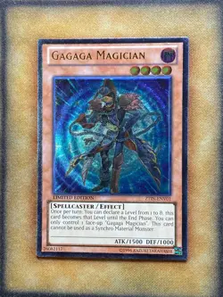 Yugioh Gagaga Magician ZTIN-ENV01 Ultimate Rare Limited Edition NM - Image 1