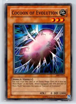 Cocoon of Evolution MRD-011 Common / Short Print Metal Raiders Yu-Gi-Oh LP - Image 1