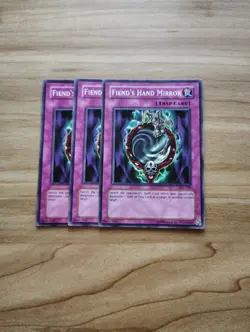 Yu-Gi-Oh! - Fiend's Hand Mirror 3X - Full Playset - Image 1