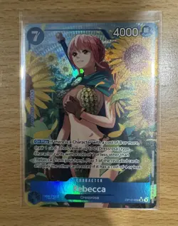 One Piece Royal Blood OP10-058 Rebecca Alt Art SR - Card Game English - Image 1