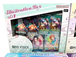 One Piece Card Game Illustration Box Vol. 1-4 Factory Sealed! - Image 4
