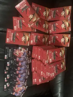 One Piece OP-13 Carrying on His Will Sleeved Booster Packs (LOT OF 70 ) IN HAND - Image 1