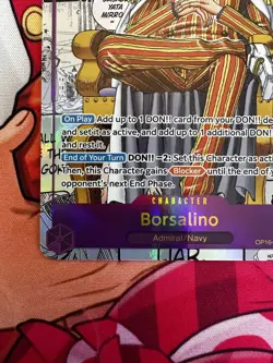 Borsalino (Manga) OP16-073 The Time of Battle Foil - Image 4