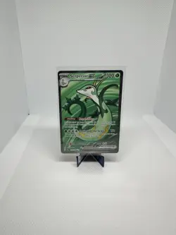 Serperior ex 156/086 SV: Black Bolt Holo Ultra Rare Full Art NM Pokemon TCG - Image 3