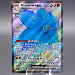 Glimmora ex 218/091 Shiny Ultra Rare PAF SV: Paldean Fates Pokemon TCG NM - Image 1