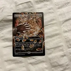 MTG CMM Commander Masters Smothering Tithe Borderless Regular Mythic NM - Image 1