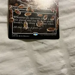 MTG CMM Commander Masters Smothering Tithe Borderless Regular Mythic NM - Image 2