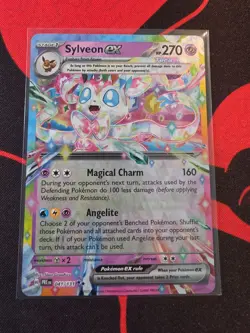 Pokemon TCG Sylveon EX Prismatic Evolutions Double Rare Holo Card 41/131 NM - Image 1