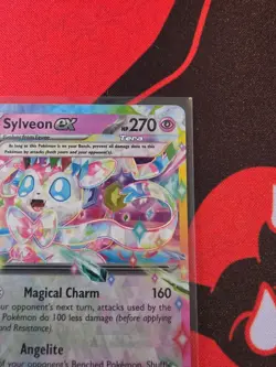 Pokemon TCG Sylveon EX Prismatic Evolutions Double Rare Holo Card 41/131 NM - Image 3