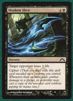 Shadow Slice - Gatecrash #77 - Magic: The Gathering MTG Card - Image 1