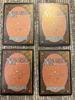 Magic The Gathering MTG Lot of 4 Cards Zurgo Zada Galvanoth Goblin Chieftain M10 - Image 2
