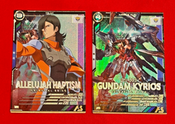 Gundam ARSENAL BASE Card ALLELUJAH HAPTISM KYRIOS BANDAI JAPAN AB02-076.036(P) - Image 1