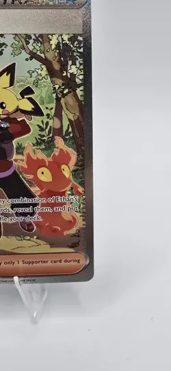Pokemon TCG Destined Rivals Ethan's Adventure Full Art Trainer Card 236/182 A19 - Image 4